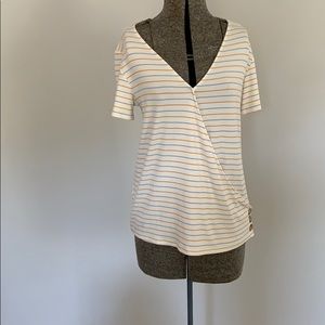 Loft outlet wrap tee
